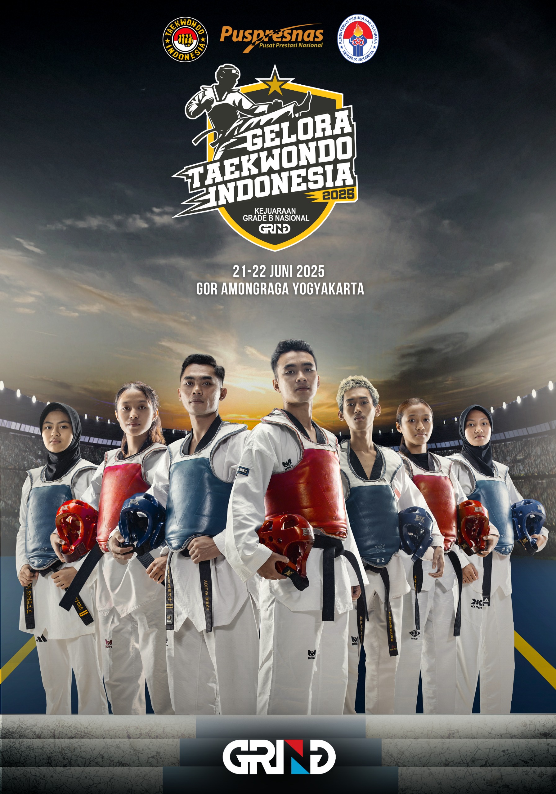 Panggung Juara Taekwondo Indonesia Taekwondo Indonesia Dojang combattc